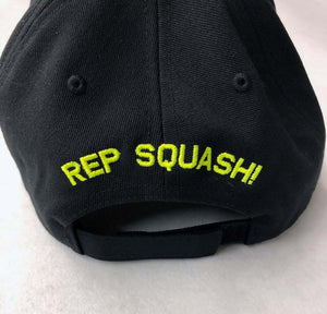 "Rep Squash" Black Cap