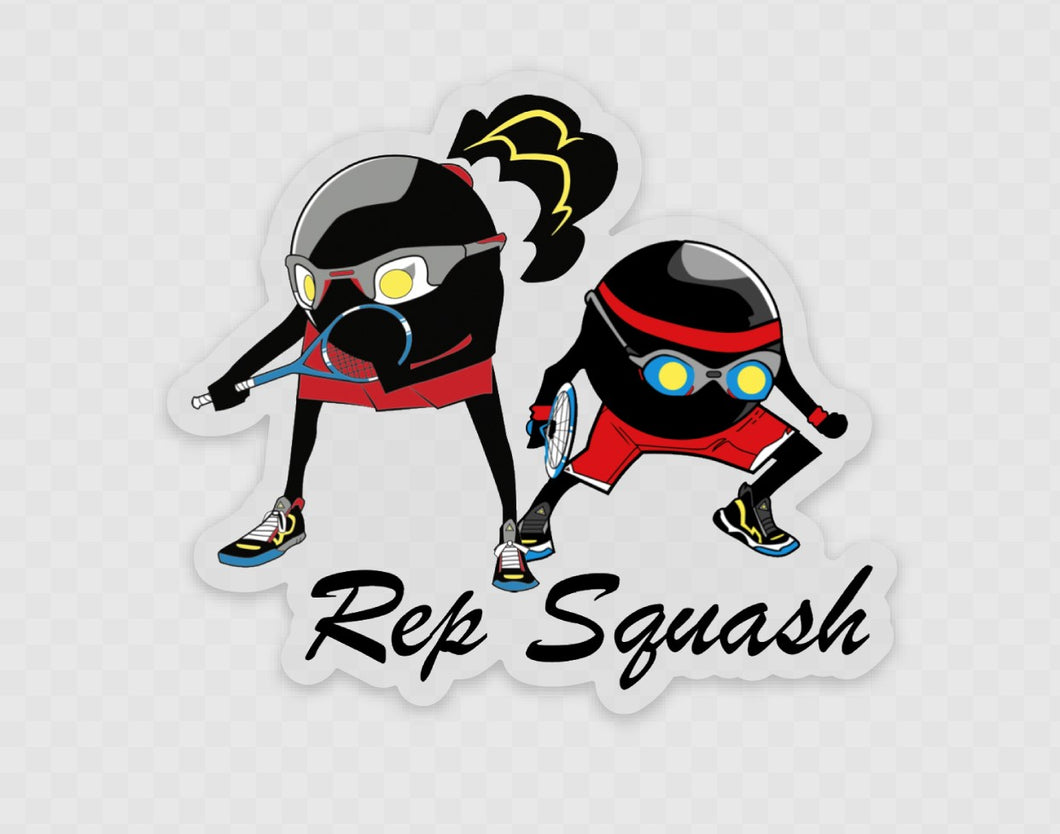 Sticker - Rep Squash (x3)