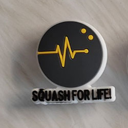 Squash For Life Crocks Charm